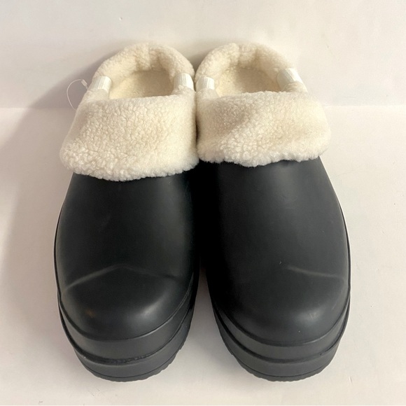 NWOT Hunter Vegan Shearling comfort lined clogs.In Excellent condition.Size 11 - Picture 8 of 13